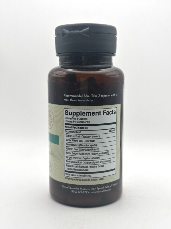 Nature's Sunshine - Nerve Eight - 100 Capsules - Image 2