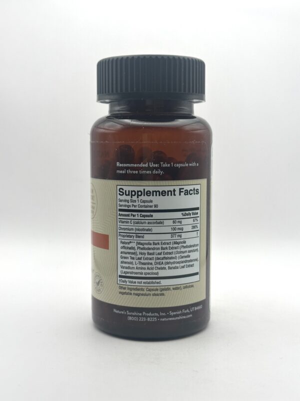 Nature's Sunshine - Nature's Cortisol Formula - 90 Capsules - Image 2