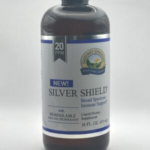 Nature's Sunshine - Silver Shield w/Aqua Sol - 20 PPM - 6 & 16 fl. oz.