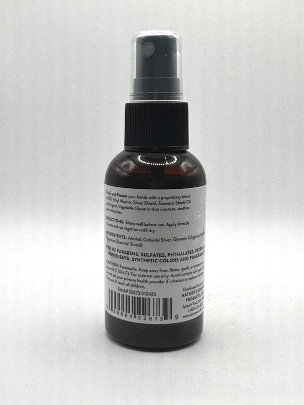 Nature's Sunshine - Silver Shield Hand Cleanser - 2 fl. oz. - Image 2