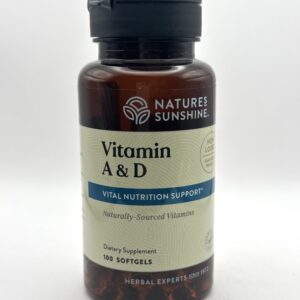 Nature's Sunshine - Vitamin A & D - 100 Softgels