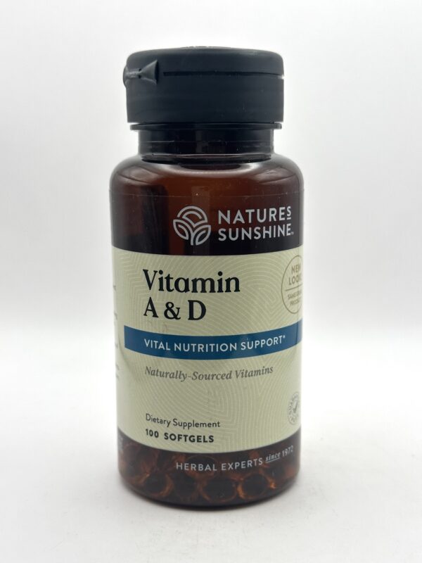Nature's Sunshine - Vitamin A & D - 100 Softgels