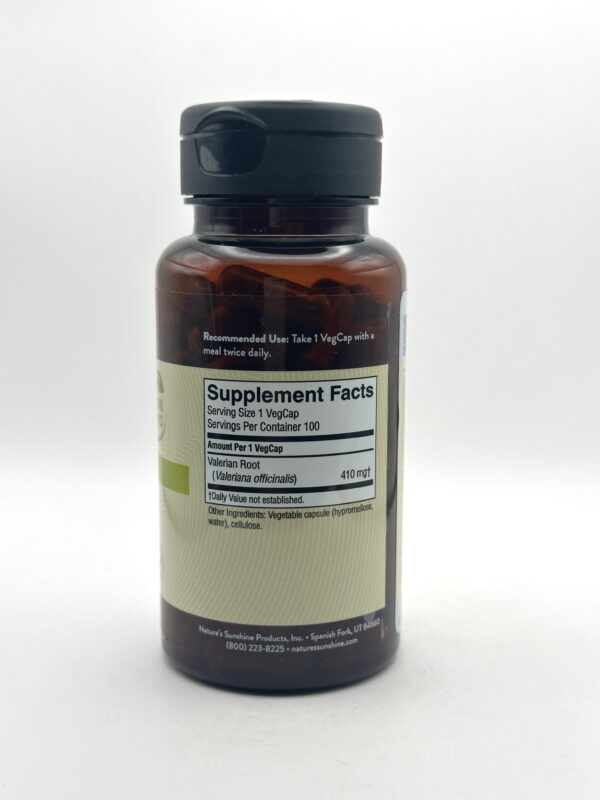 Nature's Sunshine - Valerian Root - 100 Capsules - Image 2