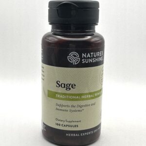 Nature's Sunshine - Sage - 100 Capsules