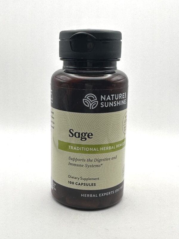 Nature's Sunshine - Sage - 100 Capsules