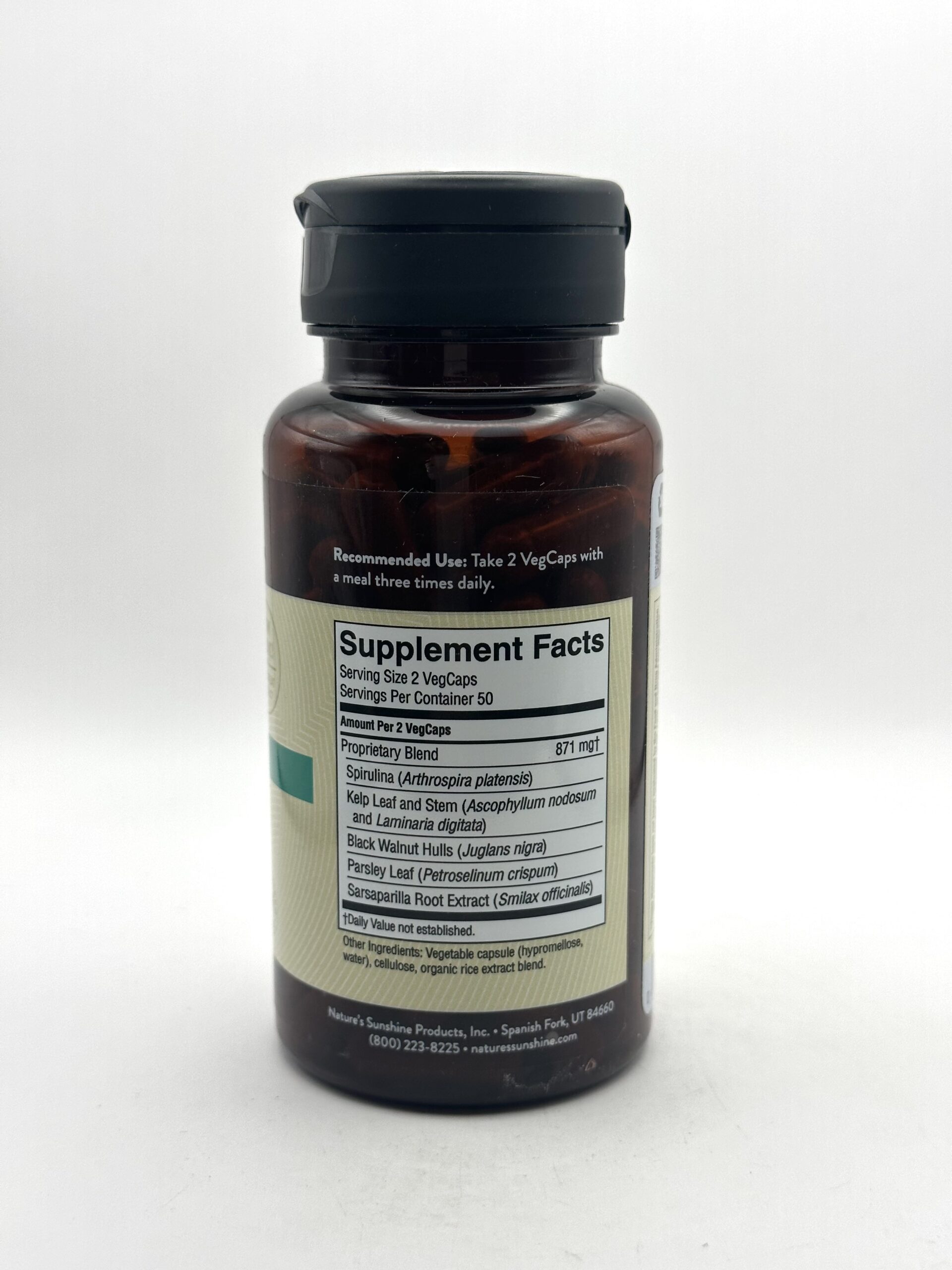 Nature's Sunshine Thyroid Activator 100 Capsules G&W Herbs