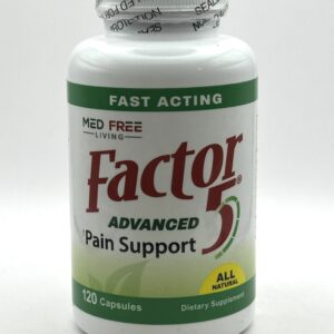 Med Free Living - Factor 5 - 120 Capsules