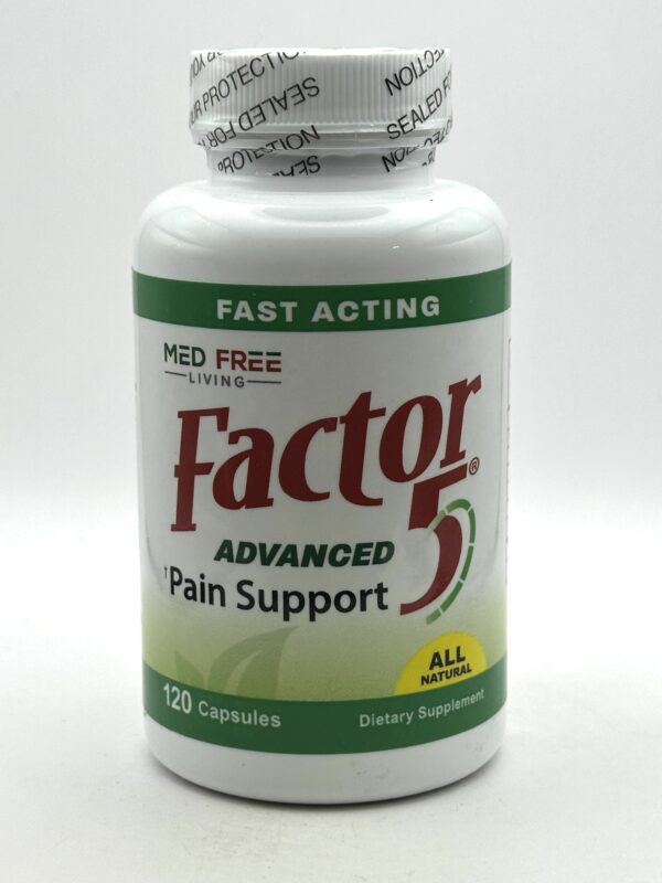 Med Free Living - Factor 5 - 120 Capsules