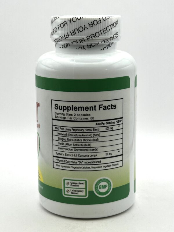 Med Free Living - Factor 5 - 120 Capsules - Image 2