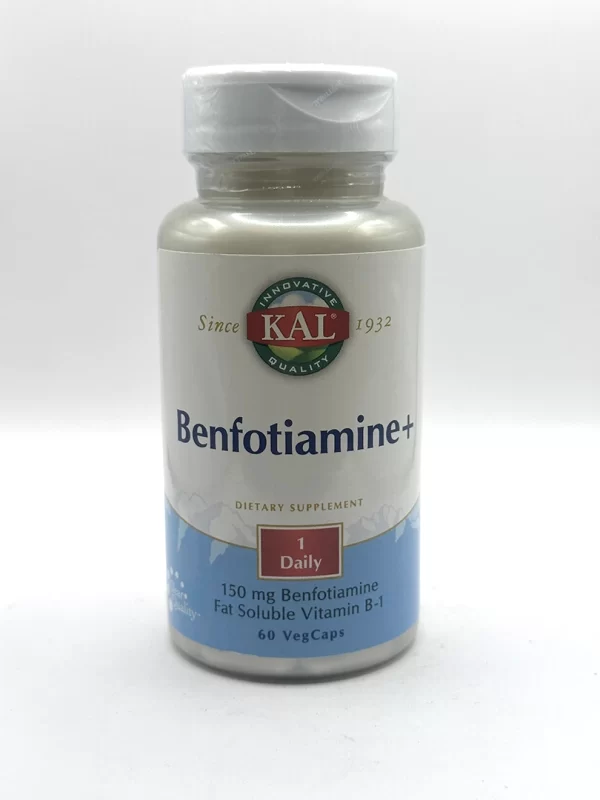 Kal - Benfotiamine - 60 Capsules