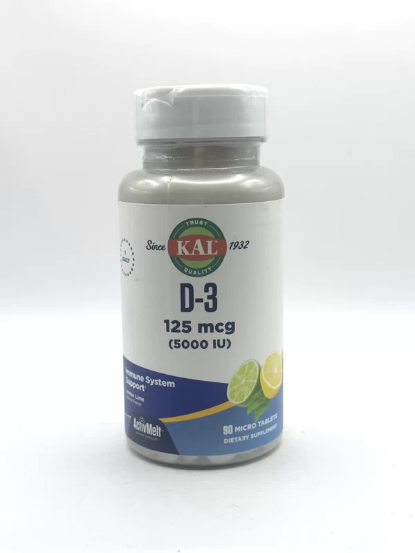 Kal - Vit. D3, 5000 IU - 90 Lozenges