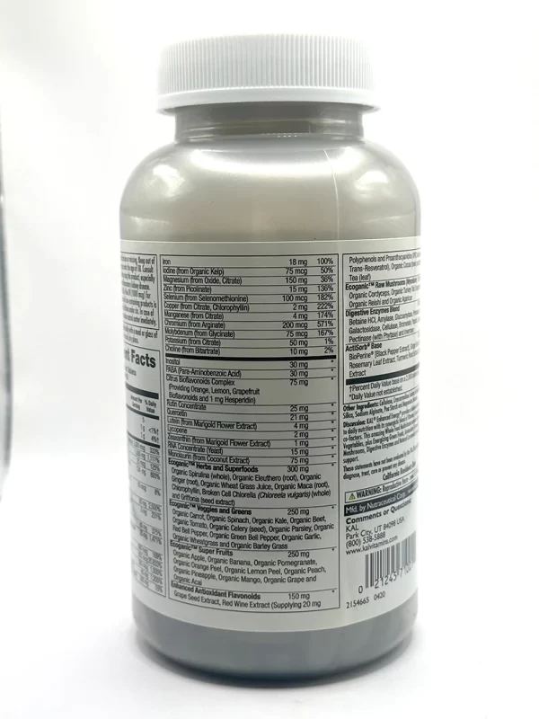 Kal - Enhanced Energy - 90 & 180 Tablets - Image 3