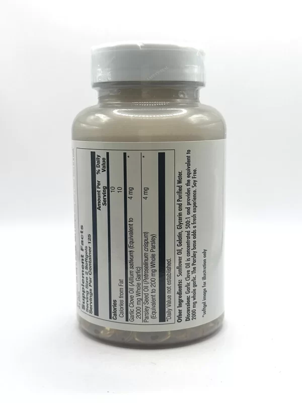 Kal - Garlic Oil - 100 & 250 Softgels - Image 2