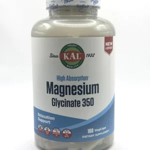 Kal - Magnesium Glycinate 350 (HA) - 160 Capsules