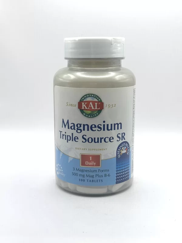 Kal - Magnesium, Triple Source SR - 100 Tablets