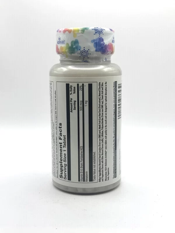 Kal - Melatonin, 1 mg - 120 ActivMelt Lozenges - Image 2