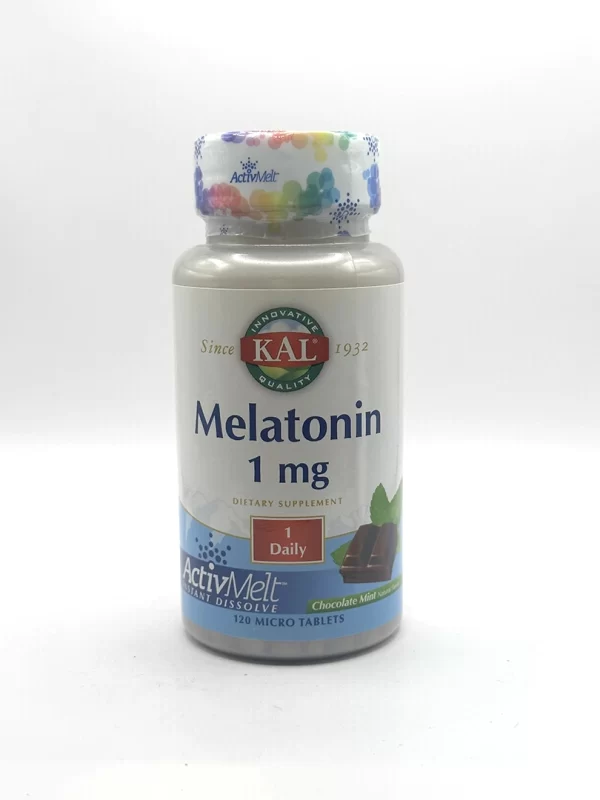 Kal - Melatonin, 1 mg - 120 ActivMelt Lozenges