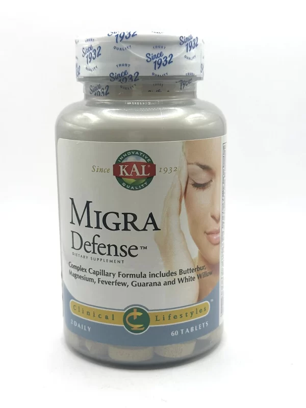 Kal - Migra Defense - 60 Tablets