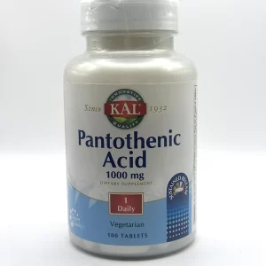 Kal - Pantothenic Acid - 100 Tablets