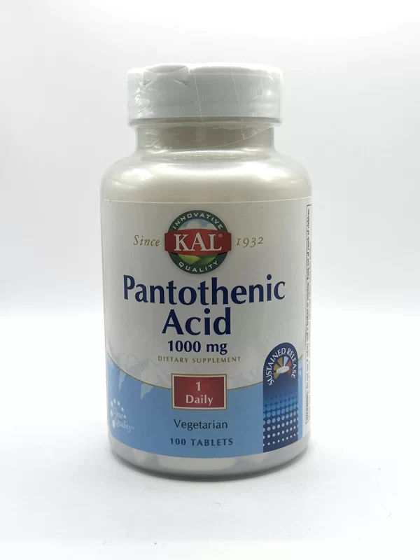 Kal - Pantothenic Acid - 100 Tablets