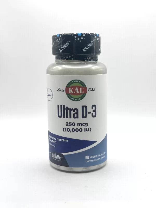 Kal - Vit. D3, Ultra 10,000 IU - 90 Lozenges