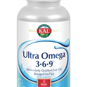 Kal - Ultra Omega 3-6-9 - 100 & 200 Softgels