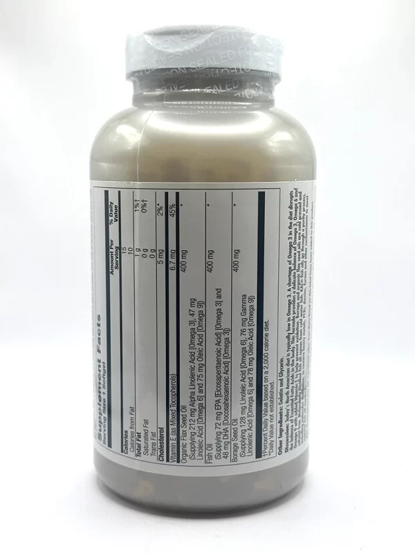 Kal - Ultra Omega 3-6-9 - 100 & 200 Softgels - Image 2