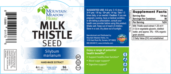 Mountain Meadow Herbs - Milk Thistle Extract - Image 2