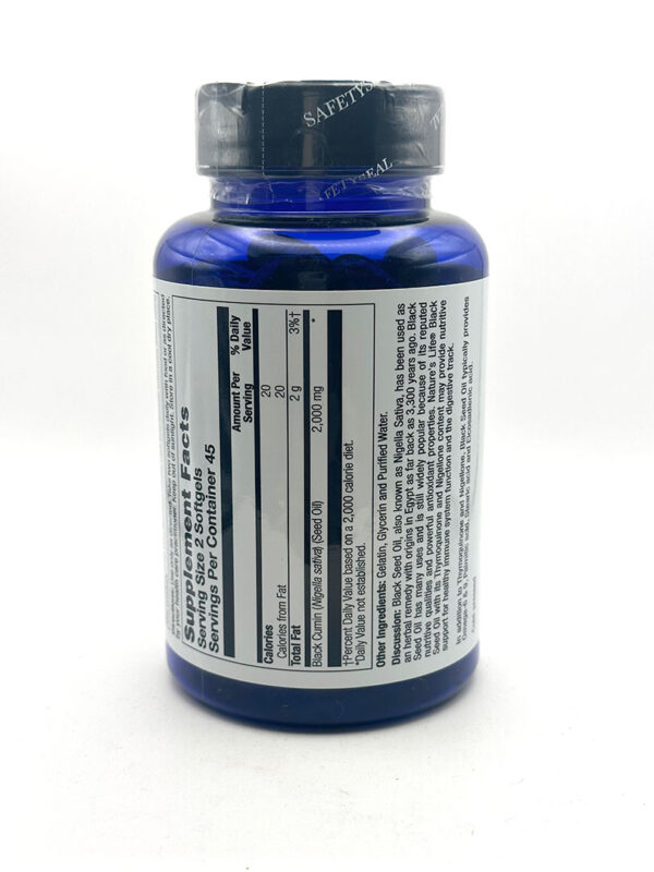 Nature's Life - Black Seed Oil - Image 2