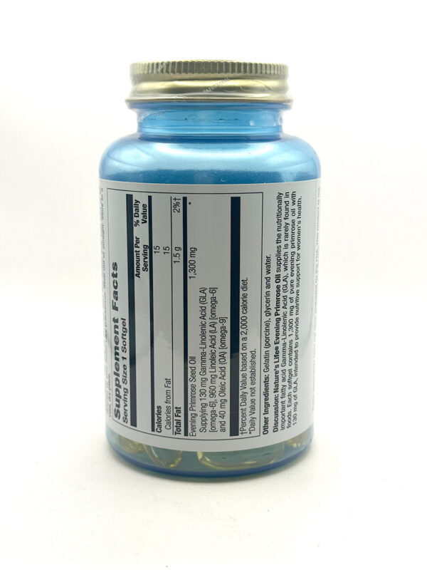 Nature's Life - Evening Primrose Oil - Image 2