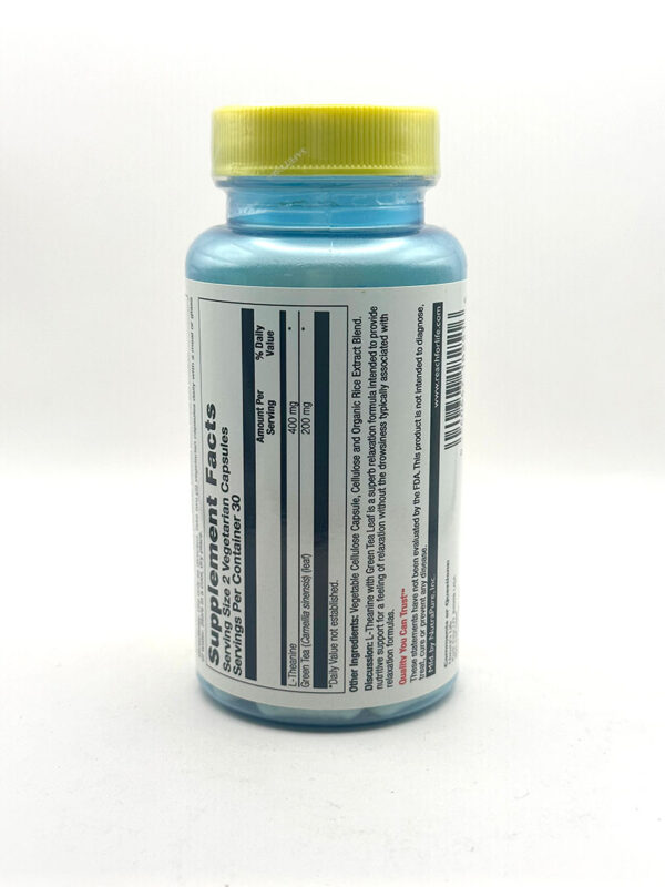 Nature's Life - L-Theanine 400 mg. - Image 2