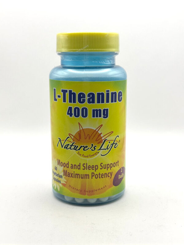 Nature's Life - L-Theanine 400 mg.