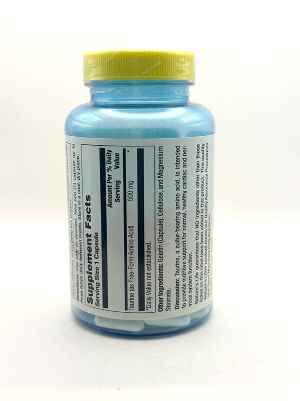 Nature's Life - Taurine - Image 2