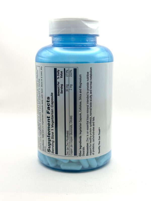 Nature's Life - Zinc Picolinate (30mg) - Image 2