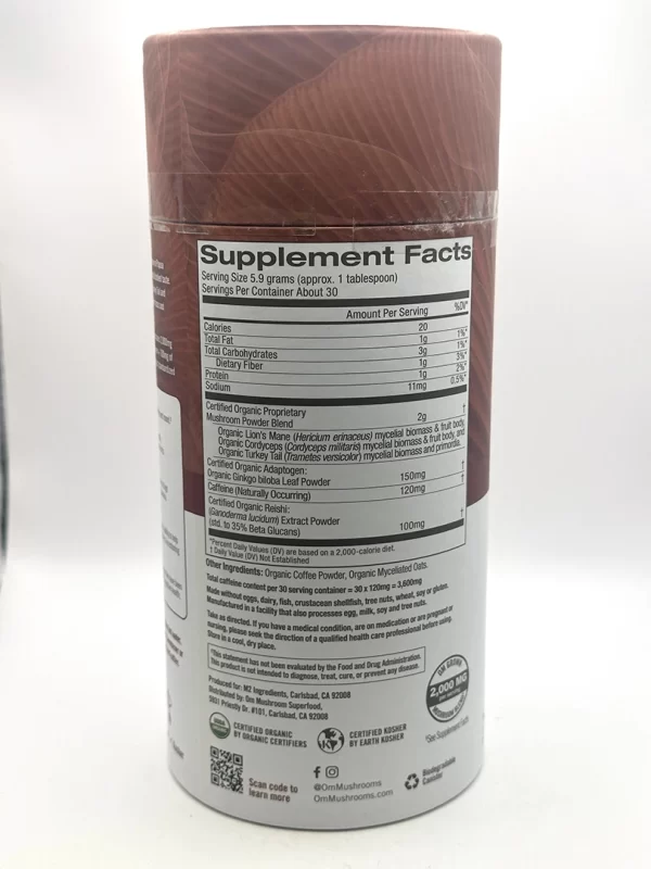 OM Mushroom Mushroom Coffee Blend G&W Herbs