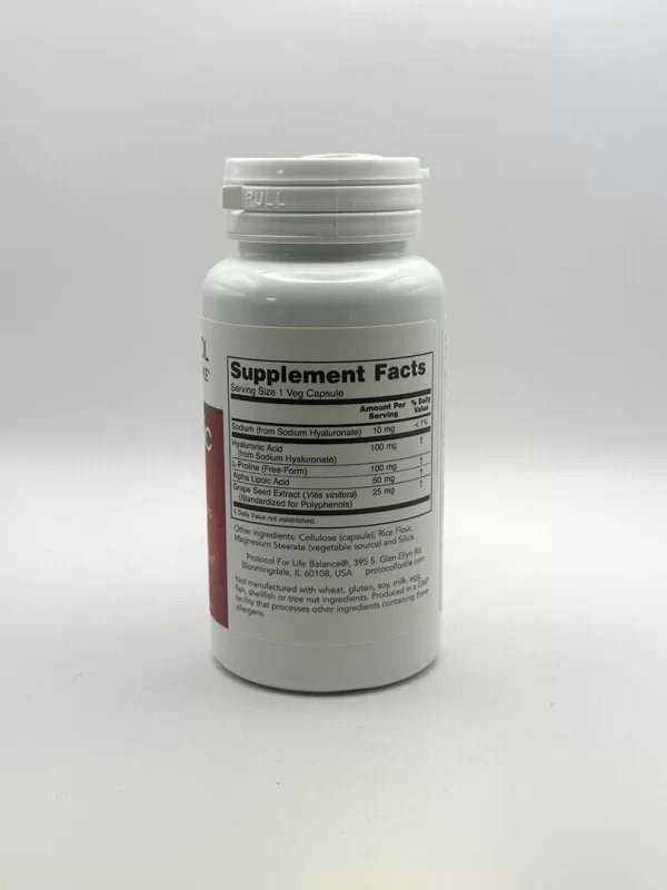 Protocol Hyaluronic Acid 60 Veg Capsules G&W Herbs