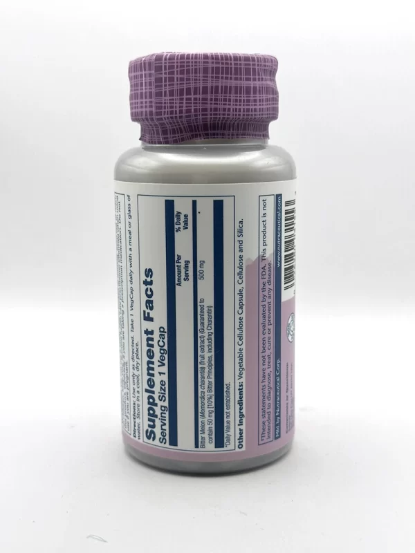 Solaray - Bitter Melon Extract 10% 30 VegCaps - Image 2