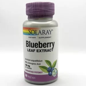 Solaray - Blueberry Leaf Extract 60 VegCaps