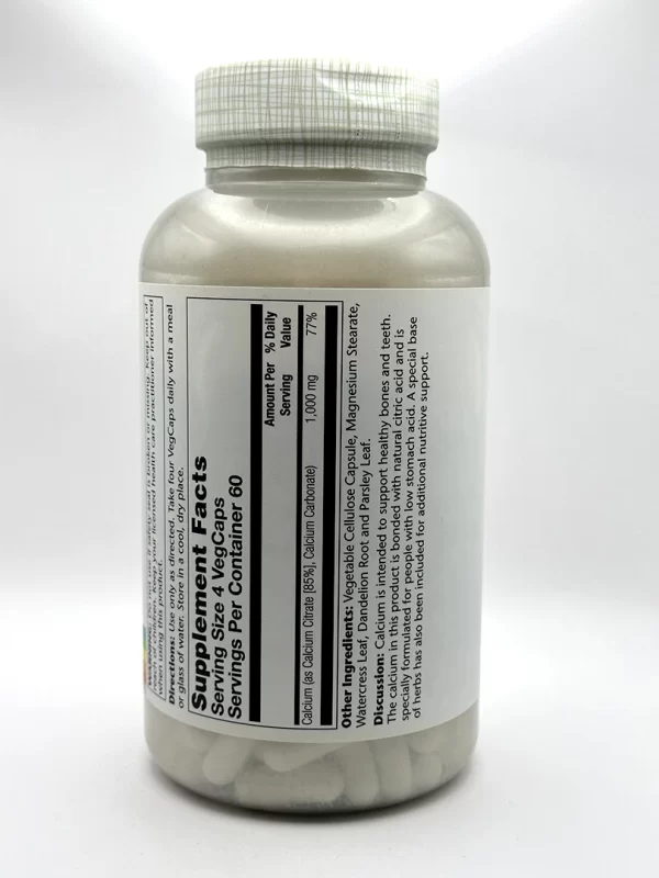 Solaray - Calcium Citrate - Image 2