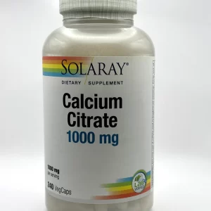 Solaray - Calcium Citrate 240 VegCaps