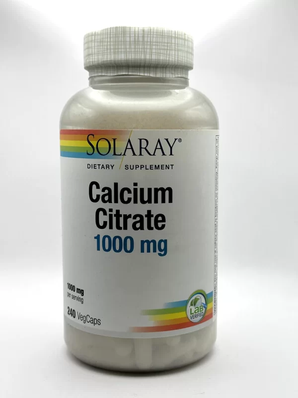 Solaray - Calcium Citrate