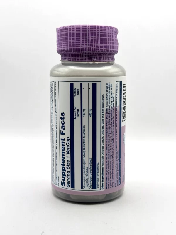 Solaray - Celery Seed Extract 30 VegCaps - Image 2