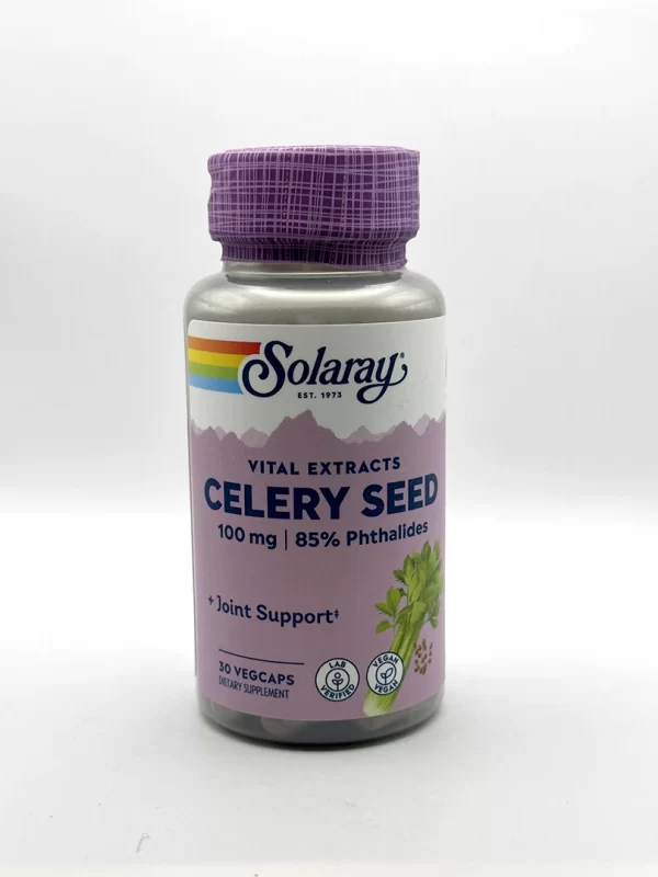 Solaray - Celery Seed Extract 30 VegCaps