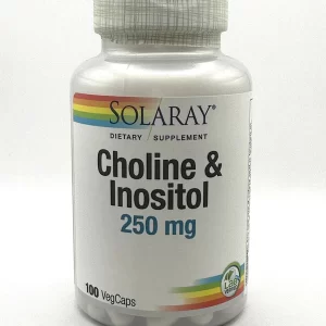 Solaray - Choline & Inositol 250mg 100 VegCaps