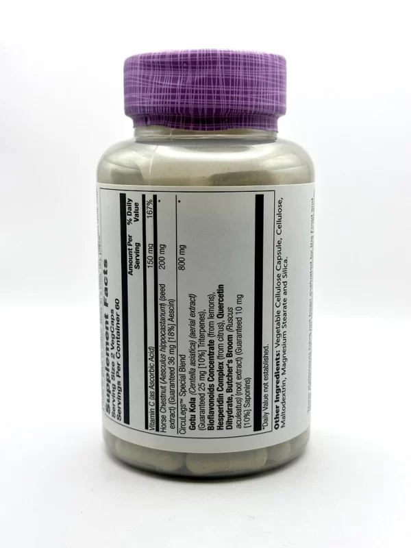 Solaray CircuLegs 120 Capsules G&W Herbs