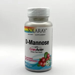Solaray - D-Mannose w/CranActin 60 VegCaps