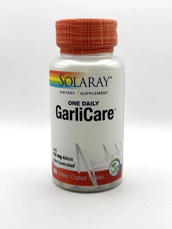 Solaray - GarliCare, 12,000 mcg 60 Capsules