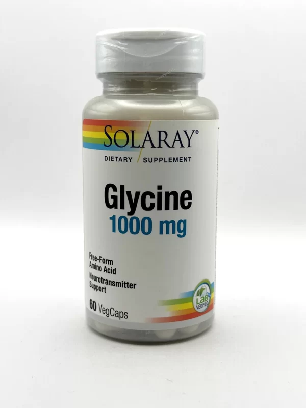 Solaray - Glycine, 1000mg 60 VegCaps