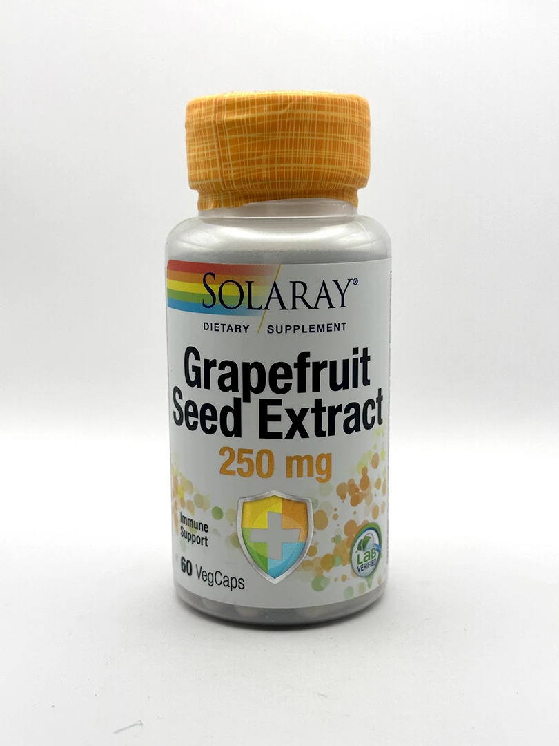 Solaray Grapefruit Seed Extract 60 Capsules G&W Herbs
