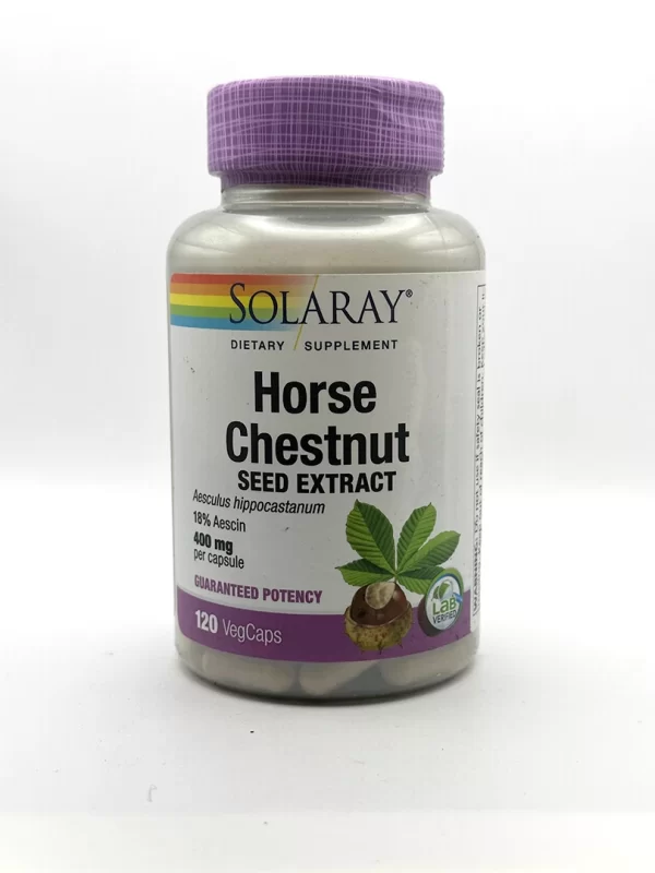 Solaray - Horse Chestnut Seed Extract 120 Capsules